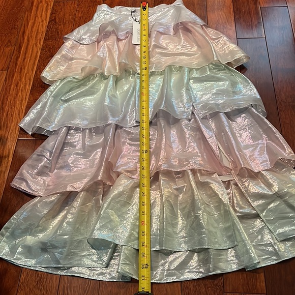 OLIVIA RUBIN Tilly skirt pastel ombré metallic - Picture 7 of 7